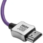 Viltrox 8K HDMI 2.1 Coiled Cable (11.4–27.6") – High-Speed 60Hz, Purple - Image 3
