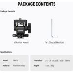 Neewer MA002 Field Monitor Holder with Shoe Mount - Image 2