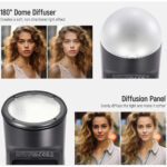 Neewer Magnetic Accessories Kit for Z1/Z2 Round Head Flashes - Image 7