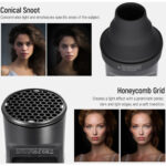 Neewer Magnetic Accessories Kit for Z1/Z2 Round Head Flashes - Image 5