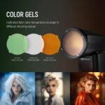 Neewer Magnetic Accessories Kit for Z1/Z2 Round Head Flashes - Image 4