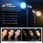 Neewer MS150C Mini RGB LED Monolight - Image 4