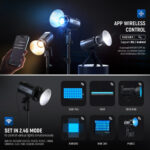 Neewer MS150C Mini RGB LED Monolight - Image 7