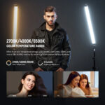 Neewer BASICS SL50 RGB Magnetic LED Light Wand (21") - Image 6