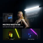 Neewer BASICS SL50 RGB Magnetic LED Light Wand (21") - Image 4