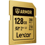 Lexar 128GB ARMOR GOLD UHS-II SDXC Memory Card - Image 2