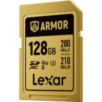 Lexar 128GB ARMOR GOLD UHS-II SDXC Memory Card - Image 3