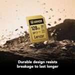 Lexar 128GB ARMOR GOLD UHS-II SDXC Memory Card - Image 9