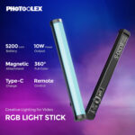 PHOTOOLEX B320S RGB LED Tube Light (12.8") - Image 8