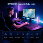 PHOTOOLEX B190S RGB LED Tube Light (7.6") - Image 8