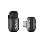 BOYA Mini 2 – Type C Version-06 Wireless Microphone System (2.4 GHz, Black)