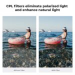 K&F Concept ND & CPL Filter Set for DJI Osmo Nano – 6-Pack ND8–ND256 & Polarizing Lens Filters (SKU.2702) - Image 6