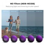 K&F Concept ND & CPL Filter Set for DJI Osmo Nano – 6-Pack ND8–ND256 & Polarizing Lens Filters (SKU.2702) - Image 5