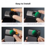 K&F Concept ND & CPL Filter Set for DJI Osmo Nano – 6-Pack ND8–ND256 & Polarizing Lens Filters (SKU.2702) - Image 2