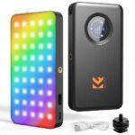 K&F Concept RGB Video Light 5000mAh Portable 360° LED Panel 2700-7500K CRI95+ (KF34.052)