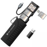 K&F Concept USB 3.1 UHS-II High-Speed Card Reader & Storage Case (KF31.190)