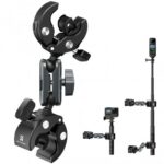 K&F Concept Dual Super Clamp 360° Ball Head Handlebar Mount (KF31.204S2)