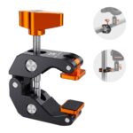 K&F Concept Super Crab Clamp Camera Mount Rotatable 1/4" 3/8" (KF31.218)