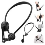 K&F Concept 2-in-1 Magnetic & Clip-on Neck Phone Holder Hands-Free POV (KF15.0016)