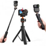K&F Concept 25.6" Magnetic Quick Release Tripod 2-in-1 Extendable 360° Ball Head (KF09.181)