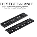Tilta 10" Lightweight Standard Dovetail Plate (Black) TT-C16-BLK - Image 5