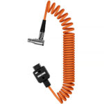 ZGCINE DT-LM D-Tap to 2-Pin LEMO Coiled Power Cable (23.6") - Image 8