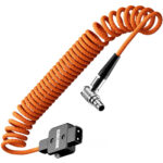 ZGCINE DT-LM D-Tap to 2-Pin LEMO Coiled Power Cable (23.6") - Image 7