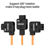 ZGCINE DT-LM D-Tap to 2-Pin LEMO Coiled Power Cable (23.6") - Image 3