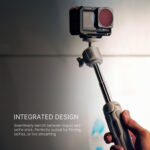 Tilta Extendable Vlog Tripod (Snow White) TT-VT01-BH-SW - Image 8