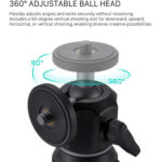 Tilta Extendable Vlog Tripod (Snow White) TT-VT01-BH-SW - Image 11