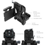 SmallRig Pro Adjustable Arca-Type Plate and V-Lock Battery Mounting System 5315 - Image 8