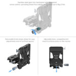 SmallRig Pro Adjustable Arca-Type Plate and V-Lock Battery Mounting System 5315 - Image 7