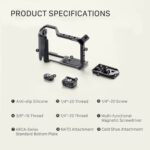Tilta Full Camera Cage Kit for Canon EOS R50 V (Black) TA-T83-A-B - Image 23