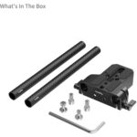 SmallRig Bottom Mount Plate with Dual 15mm Rod Clamp 5609 - Image 4