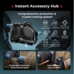 SmallRig Advanced Camera Cage Kit for Canon EOS R6 Mark III/R6 II (Hawklock) 5958 - Image 9