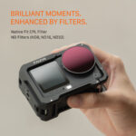 Tilta Filter Kit for DJI Osmo Action 6 Black TA-T95-FK-B - Image 4