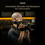 Tilta Extendable Shoulder Pad Baseplate for Camcorders (Black) TA-ESB-B - Image 7