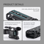 Tilta Extendable Shoulder Pad Baseplate for Camcorders (Black) TA-ESB-B - Image 14