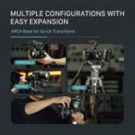 Tilta Camera Cage for Canon C50 Power Kit Black TA-T93-C-B - Image 9