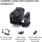 Tilta Camera Cage for Canon C50 Power Kit Black TA-T93-C-B - Image 12