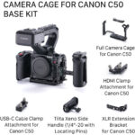 Tilta Camera Cage Base Kit for Canon C50 (Black) TA-T93-A-B - Image 13