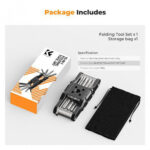 K&F Concept MS28 Folding 10-in-1 Hex Key Set Multi Tool (KF31.099) - Image 8