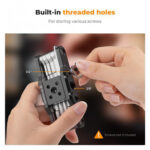 K&F Concept MS28 Folding 10-in-1 Hex Key Set Multi Tool (KF31.099) - Image 6