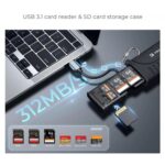 K&F Concept USB 3.1 UHS-II High-Speed Card Reader & Storage Case (KF31.190) - Image 3