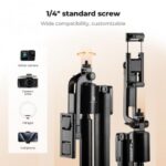 K&F Concept 71" Face Tracking Tripod 360° Auto Tracking Gesture Remote (KF15.0013) - Image 4