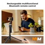 K&F Concept 71" Face Tracking Tripod 360° Auto Tracking Gesture Remote (KF15.0013) - Image 2