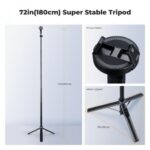 K&F Concept Popod 72" 3-in-1 Magnetic Phone Tripod Selfie Stick Remote (KF15.0015) - Image 5