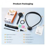 K&F Concept 2-in-1 Magnetic & Clip-on Neck Phone Holder Hands-Free POV (KF15.0016) - Image 3