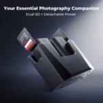 K&F Concept LP-E6NH 2-Pack Batteries + 18W Charger Canon EOS (KF28.0088) - Image 3