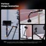 K&F Concept 22" Magic Arm Clamp Kit Overhead Desk Mount (KF31.201) - Image 2